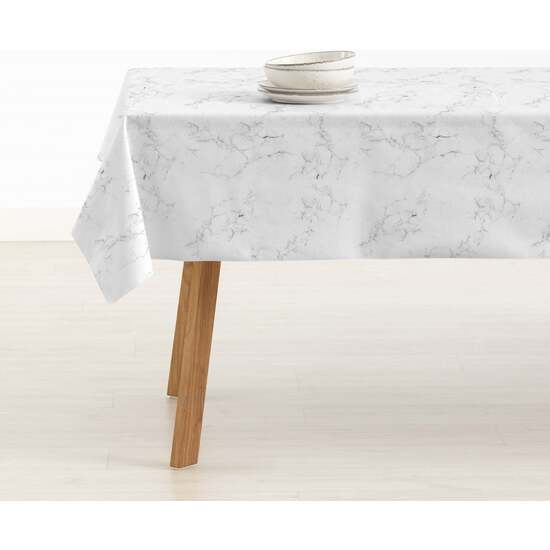 Mantel resinado antimanchas F017. Mantel confeccionado con tecnología antimanchas