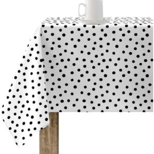 Mantel antimanchas 100% algodón Kibo Black. Mantel confeccionado con tecnología antimanchas