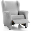 FUNDA SILLÓN RELAX TÚNEZ GRIS ALMA