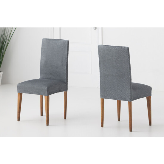 FUNDA SILLA RESPALDO TÚNEZ PACK 2 BEIGE - Imagen 2