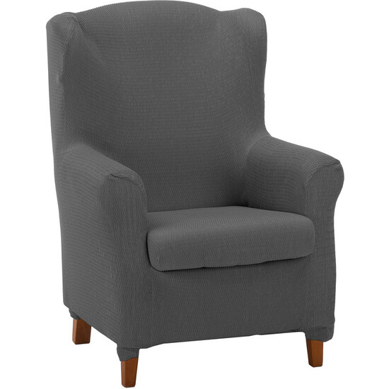 FUNDA SILLÓN OREJERO DÚPLEX TÚNEZ GRIS