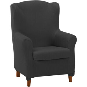 FUNDA SILLÓN OREJERO DÚPLEX TÚNEZ ANTRACITA