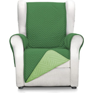 CUBRE SOFÁ MILANO 1 PLAZA VERDE/BOTELLA