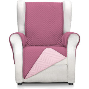 CUBRE SOFÁ MILANO 1 PLAZA BERENJENA/SALMÓN