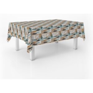 MANTEL HULE JALÓN 140X140 GRIS