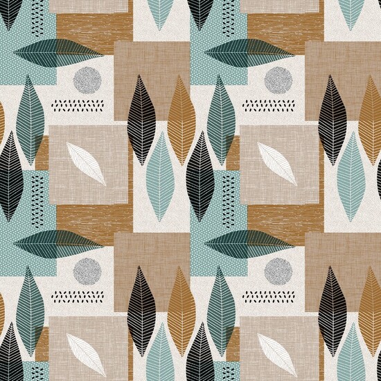 MANTEL HULE JALÓN MARRÓN 140 REDONDO - Imagen 3