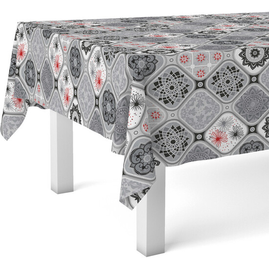 MANTEL HULE JUCAR GRIS 100X140 CM - Imagen 2