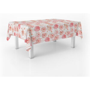 MANTEL HULE FREDA ROJO 200X140 CM