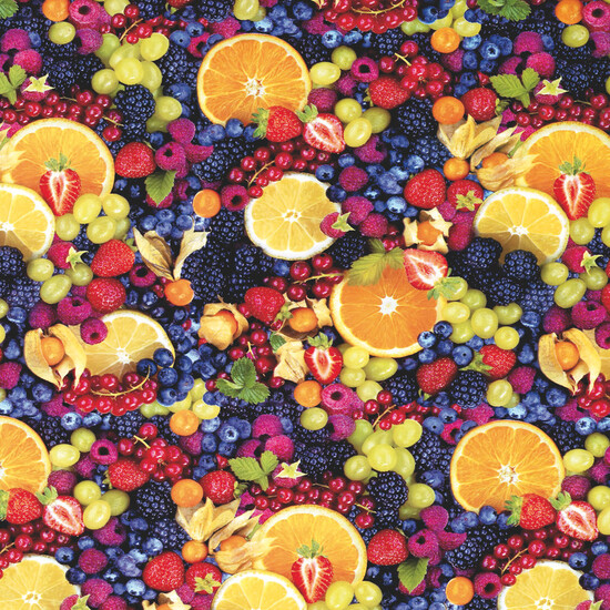 MANTEL HULE FRUITS ÚNICO 100X140 CM - Imagen 3