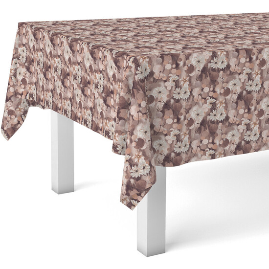 MANTEL HULE TAJO 180X140 MARRÓN - Imagen 2