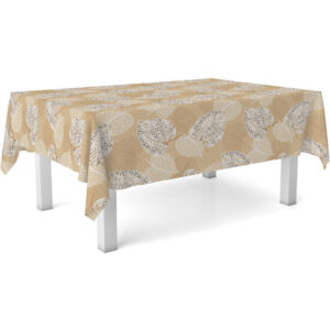 MANTEL HULE SIL BEIGE 140X140 CM