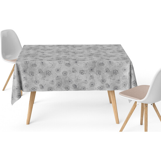 MANTEL RESINADO LEON GRIS 300X140 CM - Imagen 2