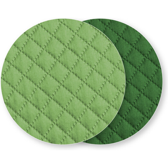 CUBRE SOFÁ DIAMOND 4 PLAZAS VERDE/BOTELLA - Imagen 3