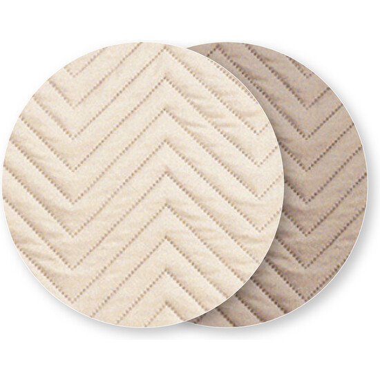 CUBRE SOFÁ DIAMOND 4 PLAZAS XL BEIGE/AGUAMARINA - Imagen 3