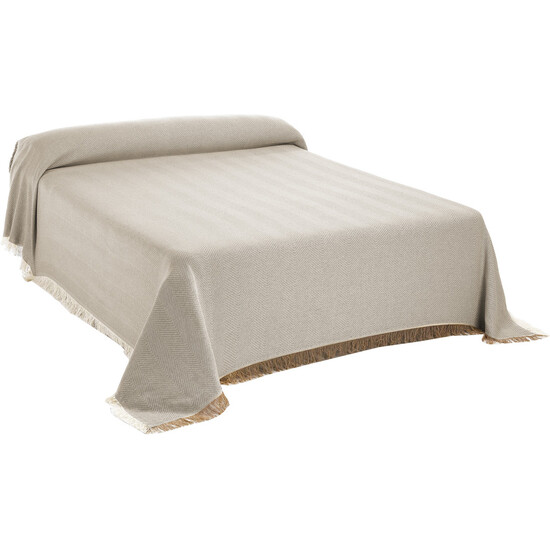 FOULARD MULTIUSOS ESPIGA 300X270 CM BEIGE - Imagen 2