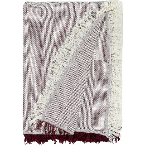 FOULARD MULTIUSOS ESPIGA 180X260 CM GRANATE - Imagen 4