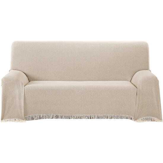 FOULARD MULTIUSOS ESPIGA 130X180 CM BEIGE - Imagen 3