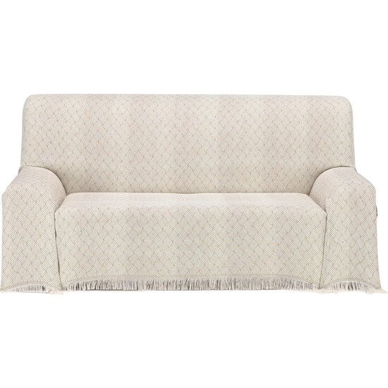 FOULARD MULTIUSOS MORAIRA 300X270 CM BEIGE - Imagen 3