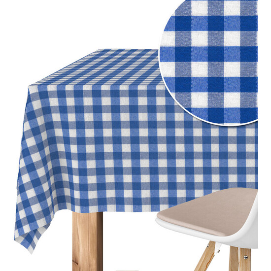 MANTEL TEFLONADO CONFECCIONADO VICHY ROYAL 250X140 CM - Imagen 3