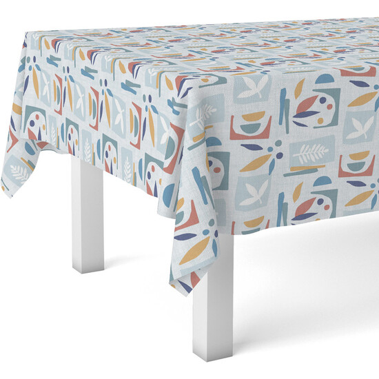 MANTEL HULE SEGRE AZUL 260X140 CM - Imagen 2