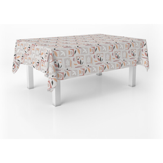 MANTEL HULE SEGRE ROSA 200X140 CM