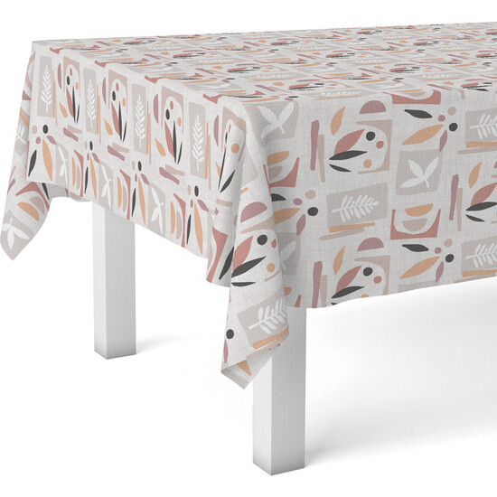 MANTEL HULE SEGRE ROSA 200X140 CM - Imagen 2