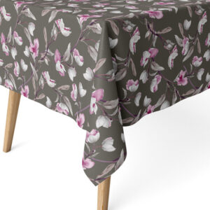 MANTEL RESINADO OLGA MAGENTA 250X140 CM