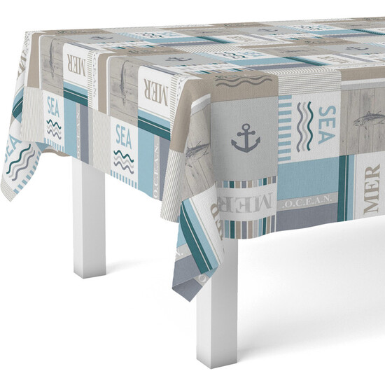 MANTEL HULE MER 240X140 ÚNICO - Imagen 2