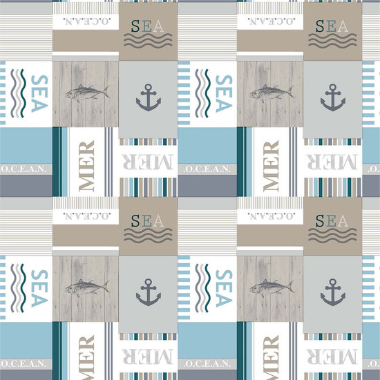 MANTEL HULE MER 240X140 ÚNICO - Imagen 3