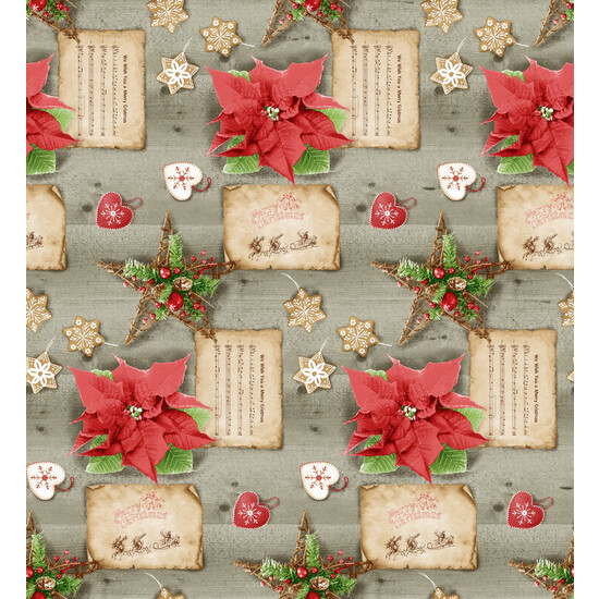 MANTEL RESINADO NADAL ÚNICO 250X140 CM - Imagen 3