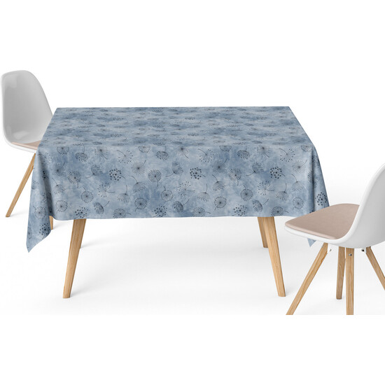 MANTEL RESINADO LEON AZUL 180X140 CM - Imagen 2