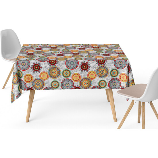 MANTEL RESINADO MIKONOS VERDE 200X140 CM - Imagen 2