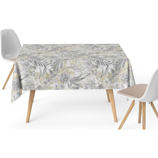 MANTEL RESINADO DANUBIO GRIS 180X140 CM - Imagen 2