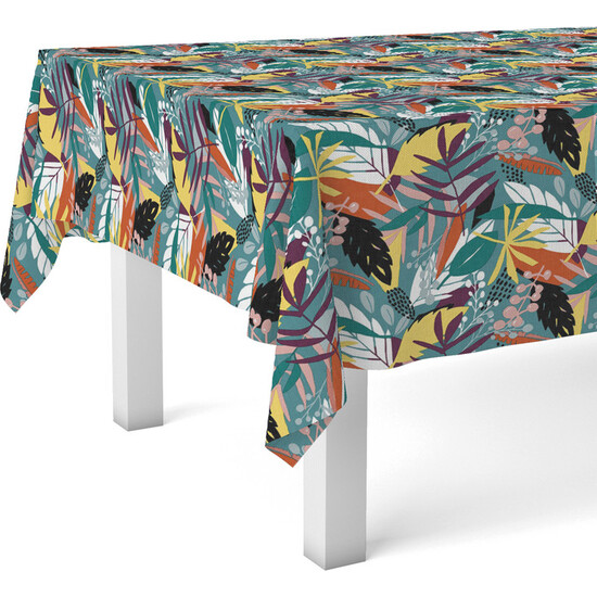 MANTEL HULE NAVIA AZUL 240X140 CM - Imagen 2