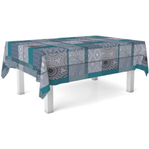 MANTEL HULE POMPE 100X140 AZUL