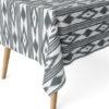 MANTEL RESINADO ISLAS NEGRO 200X140 CM