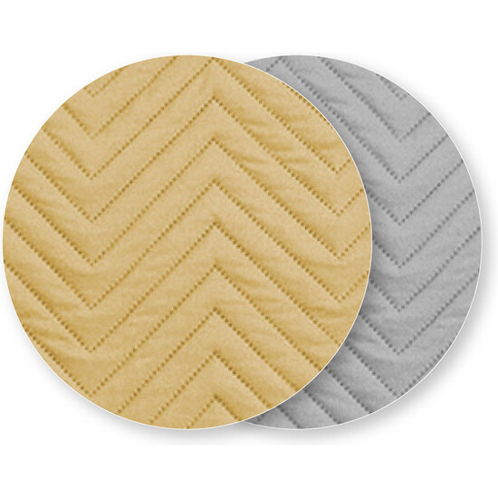 CUBRE SOFÁ MILANO 4 PLAZAS MOSTAZA/PERLA - Imagen 3