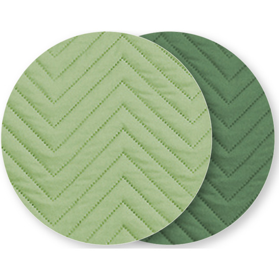 CUBRE SOFÁ MILANO 4 PLAZAS VERDE/BOTELLA - Imagen 3