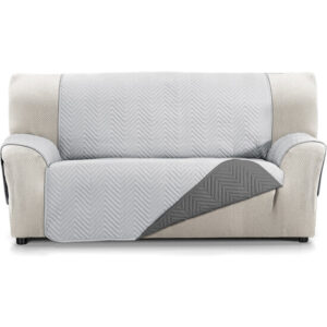 CUBRE SOFÁ MILANO 4 PLAZAS XL GRIS/ANTRACITA