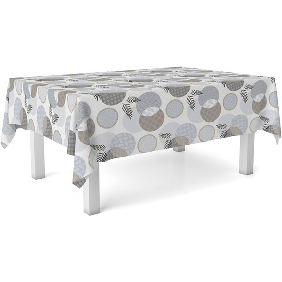 MANTEL HULE LENS 180X140 BLANCO