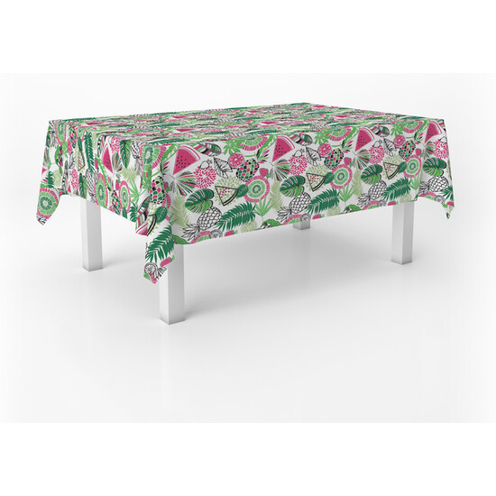 MANTEL HULE JUICY VERDE 140 REDONDO