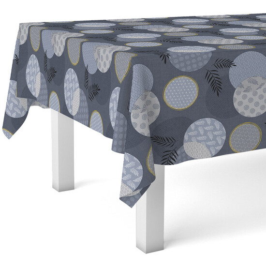 MANTEL HULE LENS 250X140 AZUL - Imagen 2