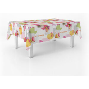 MANTEL HULE COCKTAIL ÚNICO 300X140 CM