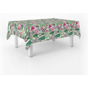 MANTEL HULE JUICY VERDE 240X140 CM