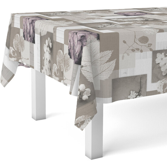 MANTEL HULE ZEN LEAVES 220X140 ÚNICO - Imagen 2