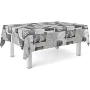 MANTEL HULE ZEN STONES 200X140 ÚNICO