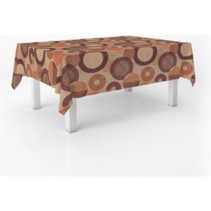 MANTEL HULE TAMBRE NARANJA 100X140 CM