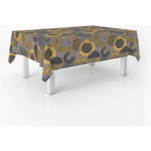 MANTEL HULE TAMBRE AMARILLO 300X140 CM