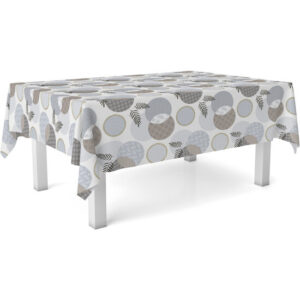 MANTEL HULE ZEN LEAVES 180X140 ÚNICO