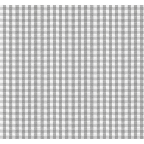 MANTEL TEFLONADO CONFECCIONADO PETIT VICHY GRIS CLARO 100X140 CM - Imagen 3